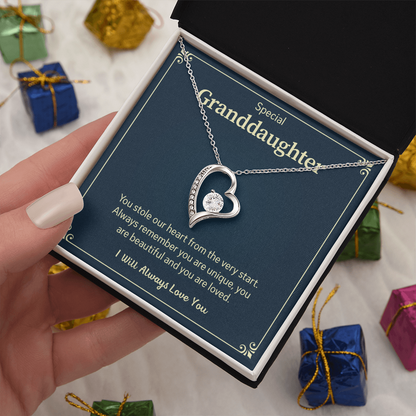 Granddaughter Necklace, Granddaughter Gifts from Grandma