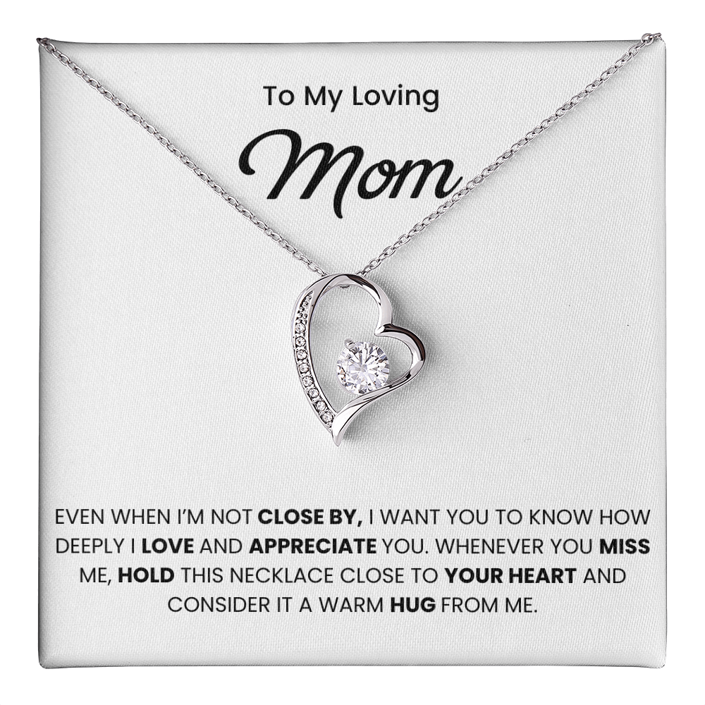 Sentimental Mother's Day Necklace Gift for Mom From Son or Daughter