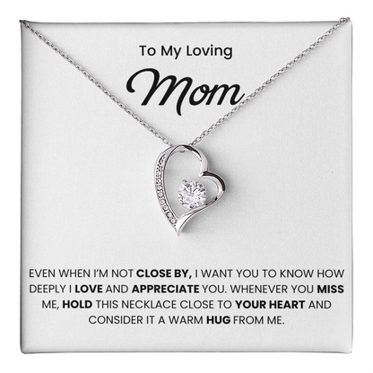 Sentimental Mother's Day Necklace Gift for Mom From Son or Daughter
