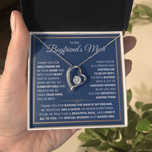 To My Boyfriend's Mom Necklace – Thoughtful Gift From Girlfriend