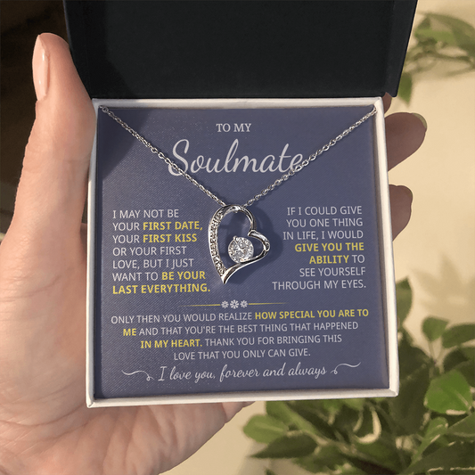 To My Beautiful Soulmate Forever Love Necklace for Women