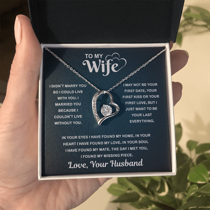 Best Gifts for Wife, When Your Wife Puts It On, Her Heart Shines Through