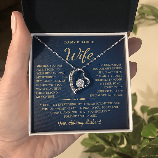 Necklace for My Wife - a Special Gift for My Wife's Birthday