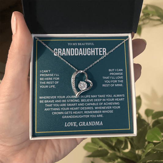 Necklaces for Granddaughters, To My Granddaughter Jewelry