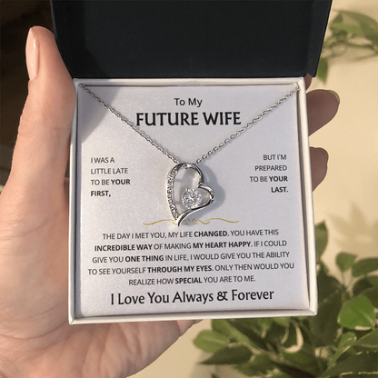 Necklace for Future wife, Forever Love Necklace