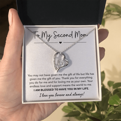 To My Bonus Mom Necklace, Valentines Day Gifts