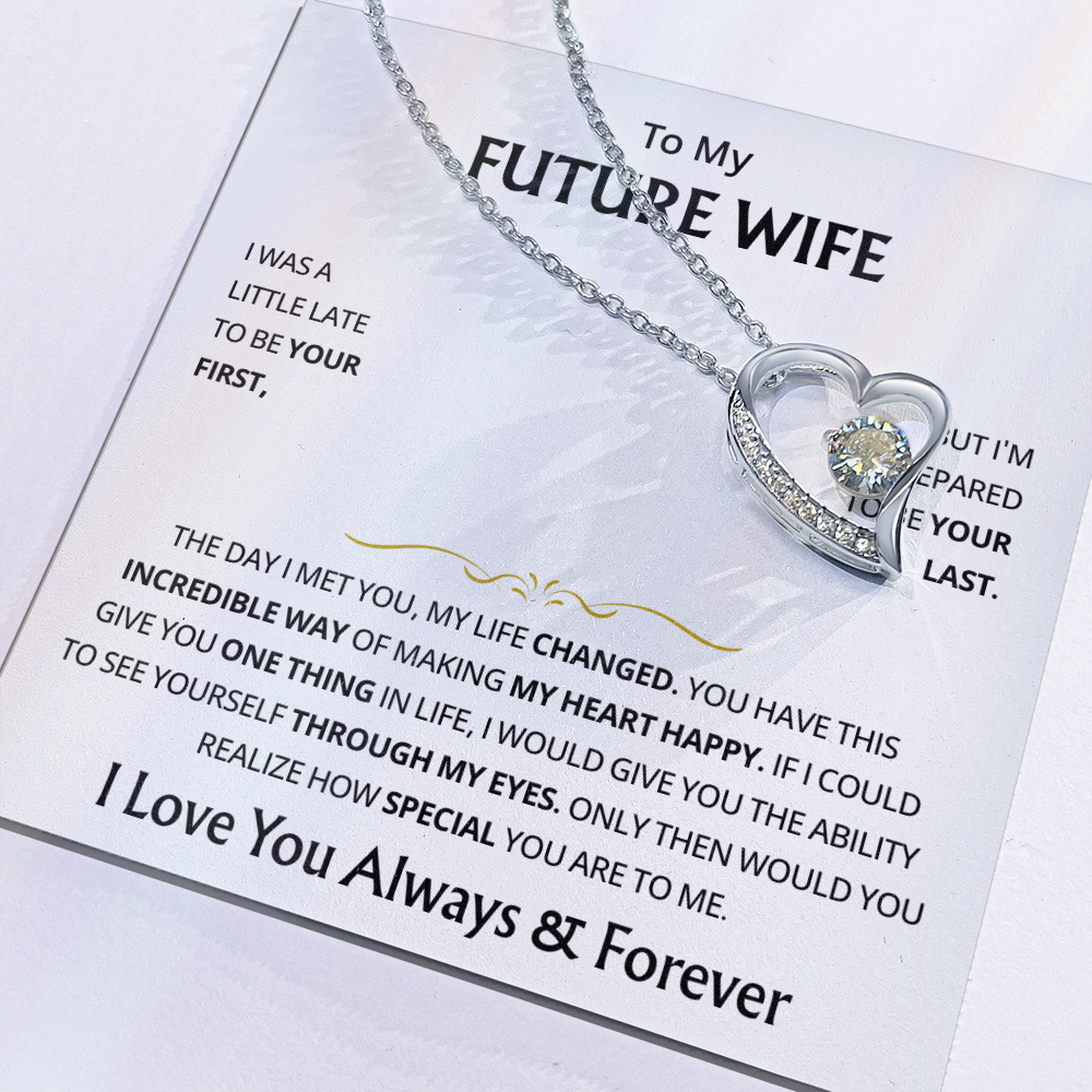 Necklace for Future wife, Forever Love Necklace