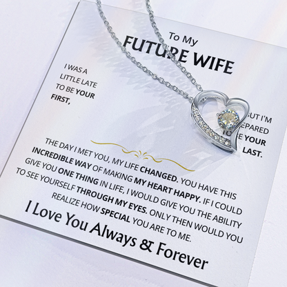 Necklace for Future wife, Forever Love Necklace