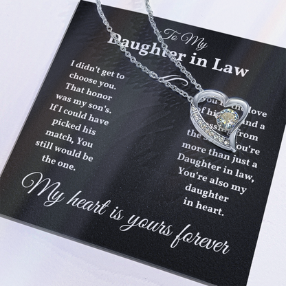 Daughter In Law Necklace From Mother, Daughter In Law Birthday Gifts