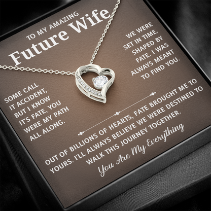 To My Future Wife Necklace - Christmas Ideas For Wife