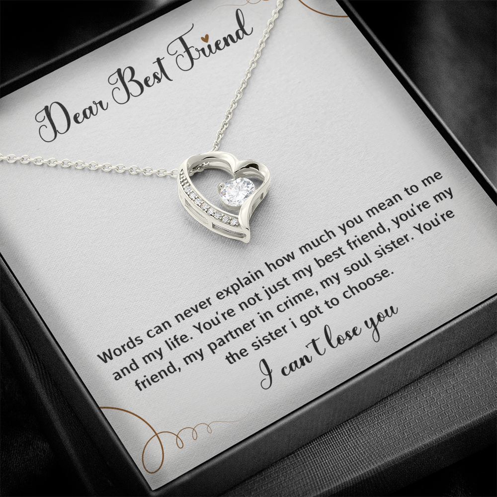 Love Necklace For Women - Touching Gift For Best Friend