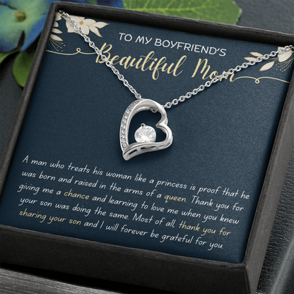To My Future Mother In Law Necklace, Forever Love Necklace