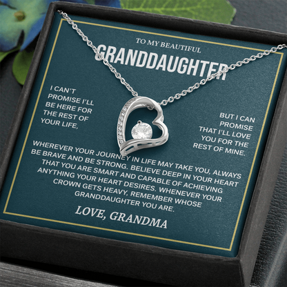 Necklaces for Granddaughters, To My Granddaughter Jewelry
