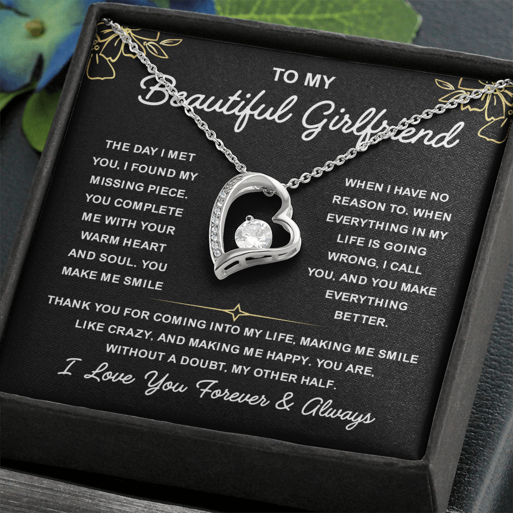 Necklace from Boyfriend, Seeing Your Girlfriend Wear It Makes Her Glow Inside and Out