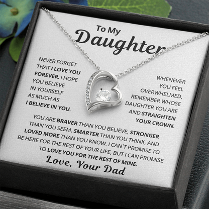 Mother Daughter Necklace, It Highlights The Warmth in Her Smile