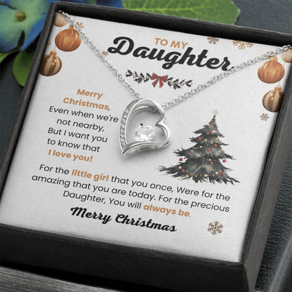 Christmas Gifts for Daughter, She glows brighter wearing this necklace