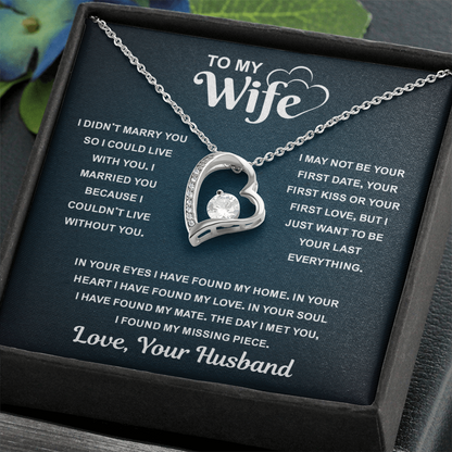 Best Gifts for Wife, When Your Wife Puts It On, Her Heart Shines Through