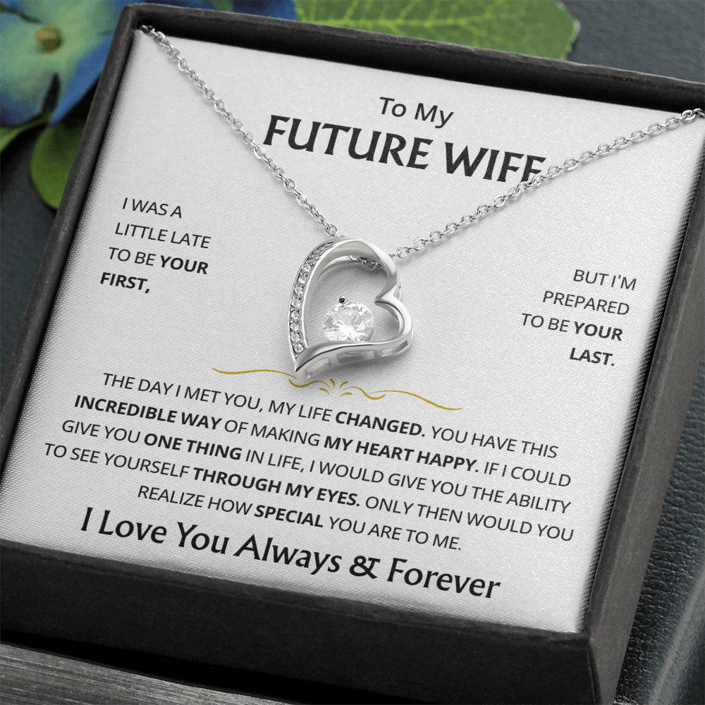 Necklace for Future wife, Forever Love Necklace
