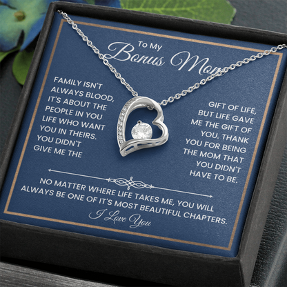 Mother's Day Jewelry Gift for Step Mom From Son or Daughter