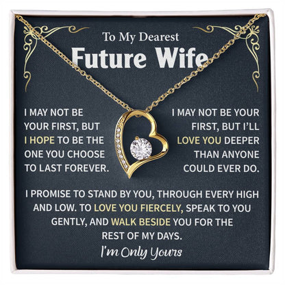 Heart Necklace For My Future Wife - Special Gift For Women