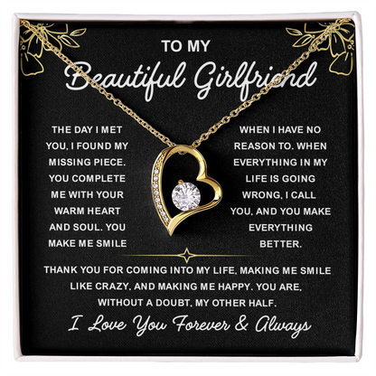 Necklace from Boyfriend, Seeing Your Girlfriend Wear It Makes Her Glow Inside and Out
