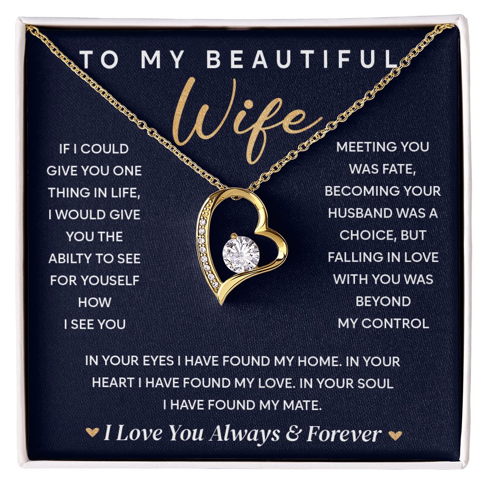 To My Soulmate Neckalce,  Every detail sparkles just like her