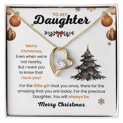 Christmas Gifts for Daughter, She glows brighter wearing this necklace