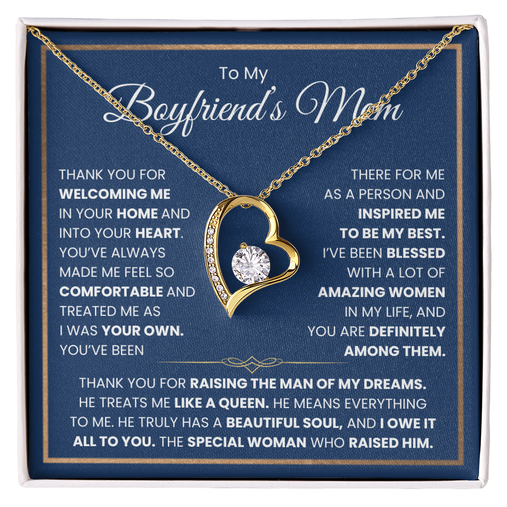 To My Boyfriend's Mom Necklace – Thoughtful Gift From Girlfriend