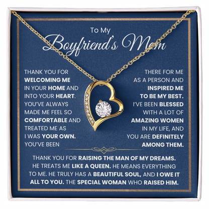 To My Boyfriend's Mom Necklace – Thoughtful Gift From Girlfriend