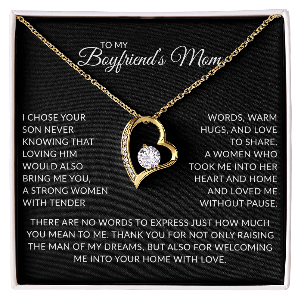 Necklace Gift for Boyfriend's Mom – Sentimental Jewelry for Mother's Day
