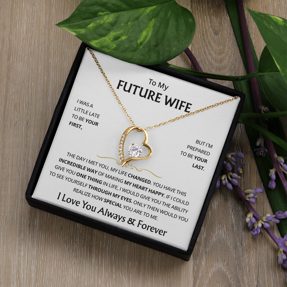 Necklace for Future wife, Forever Love Necklace