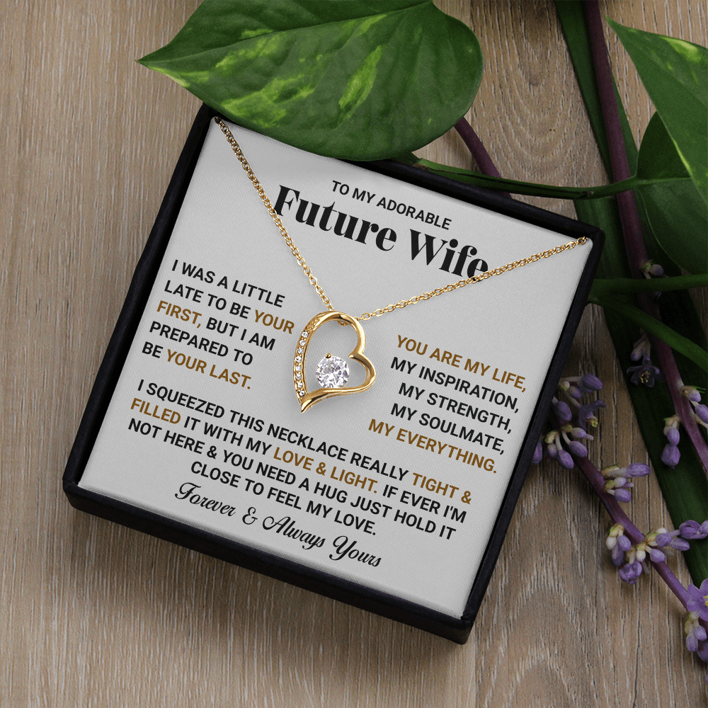 Pendant Necklaces To My Future Wife - Gift For Girlfriend