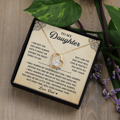 Daughter Necklace From Mom, 925 Sterling Silver Necklace