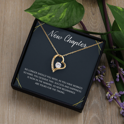 Next Chapter Necklace for soulmate wife Divorce Breakup Jewelry Gift for Her