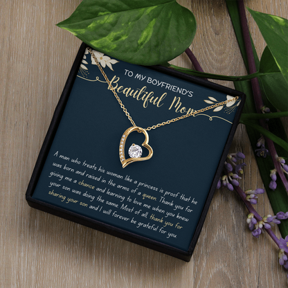 To My Future Mother In Law Necklace, Forever Love Necklace