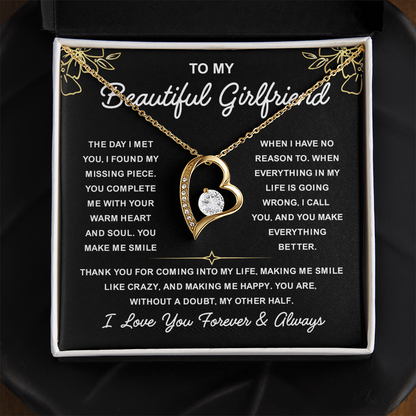 Necklace from Boyfriend, Seeing Your Girlfriend Wear It Makes Her Glow Inside and Out