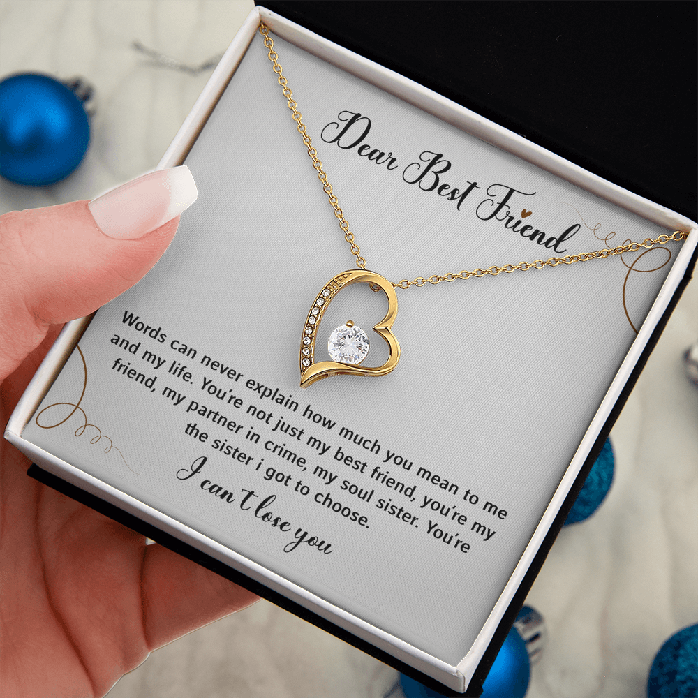 Love Necklace For Women - Touching Gift For Best Friend