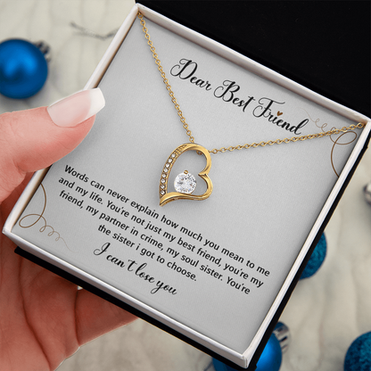 Love Necklace For Women - Touching Gift For Best Friend