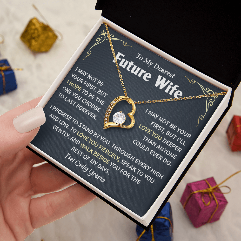 Heart Necklace For My Future Wife - Special Gift For Women
