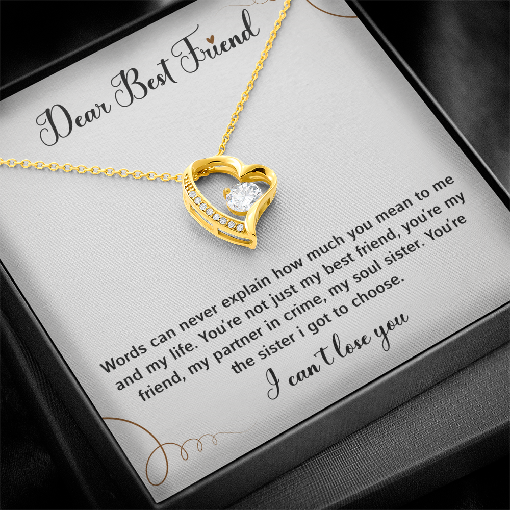 Love Necklace For Women - Touching Gift For Best Friend