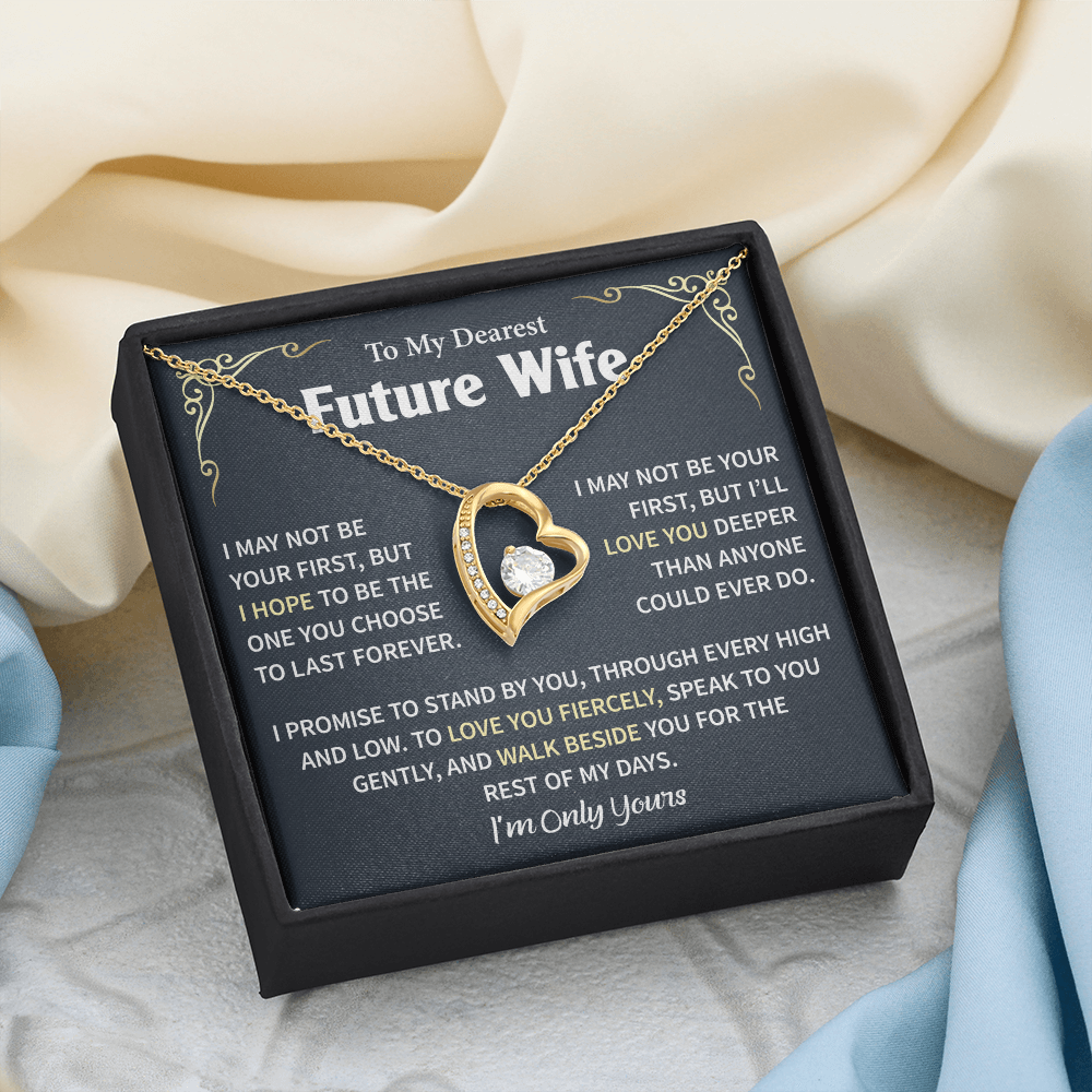 Heart Necklace For My Future Wife - Special Gift For Women