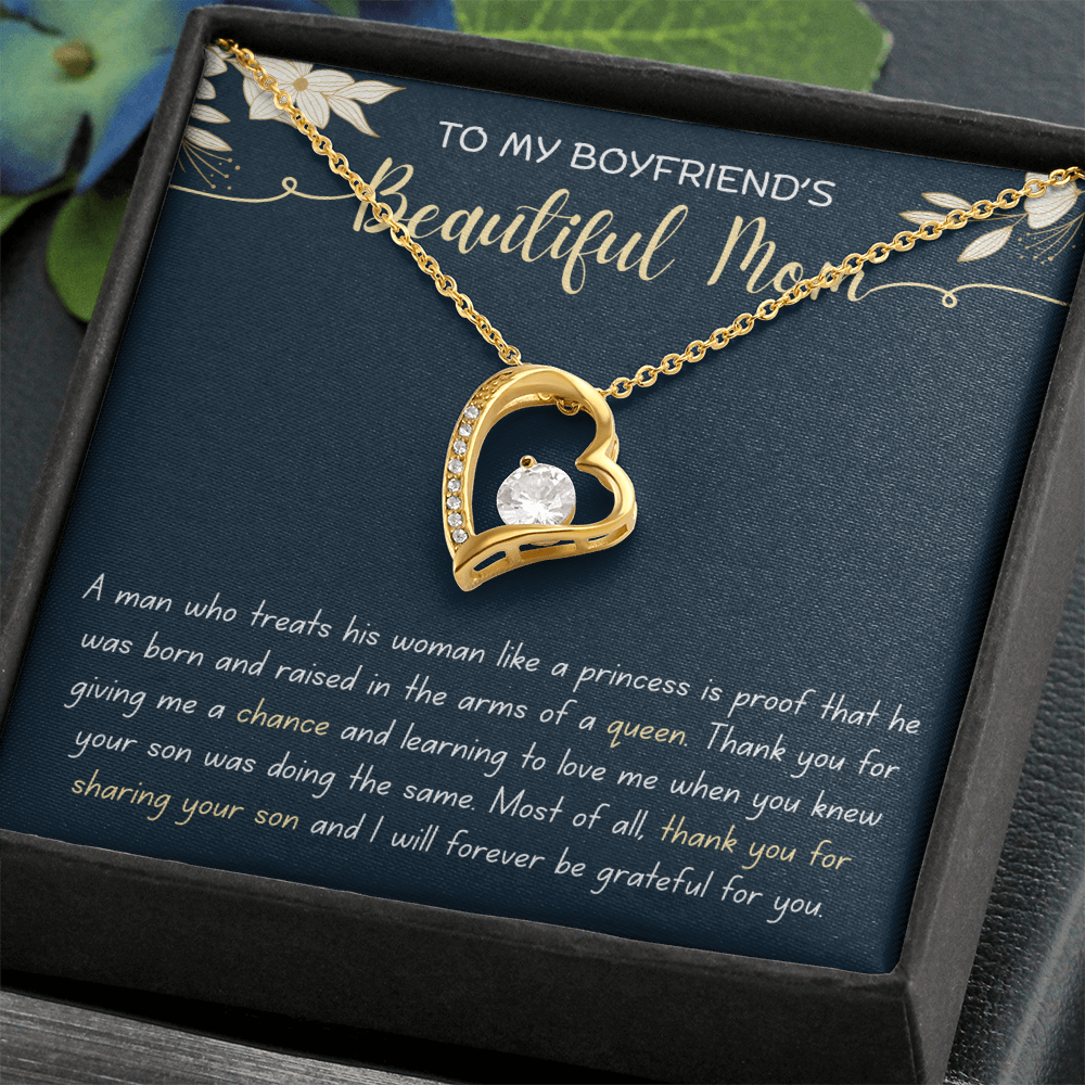 To My Future Mother In Law Necklace, Forever Love Necklace