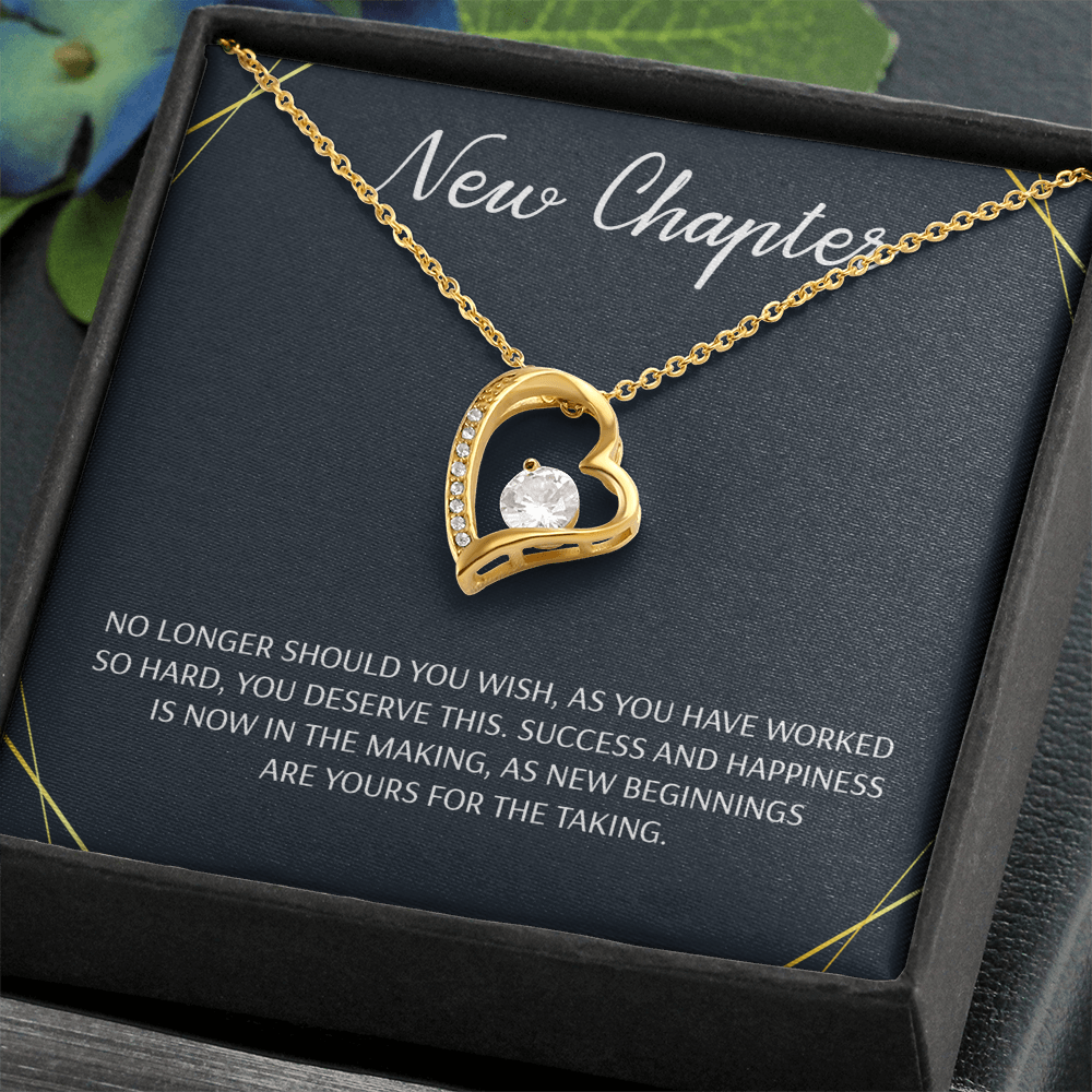 Next Chapter Necklace for soulmate wife Divorce Breakup Jewelry Gift for Her