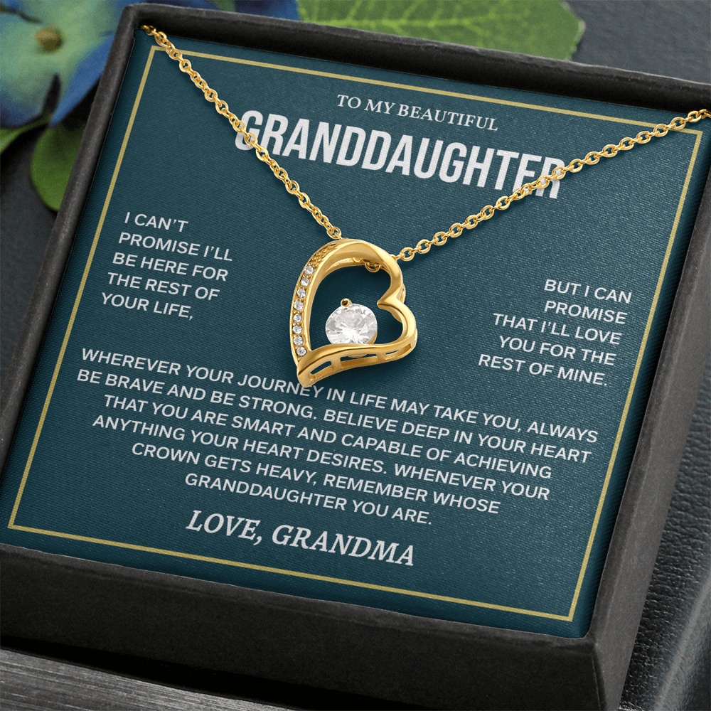 Necklaces for Granddaughters, To My Granddaughter Jewelry