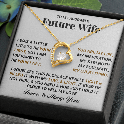 Pendant Necklaces To My Future Wife - Gift For Girlfriend