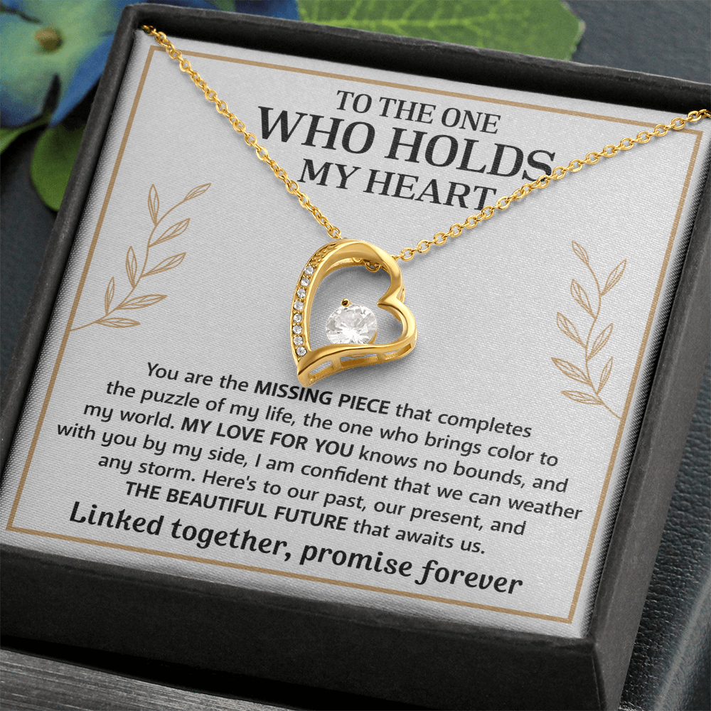 Promise Necklace Gift for Girlfriend Birthday love necklace soulmate jewelry