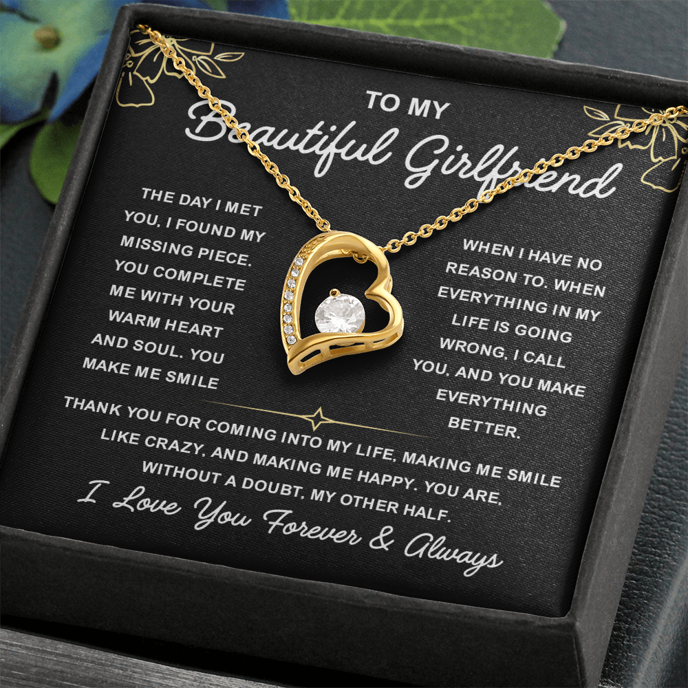 Necklace from Boyfriend, Seeing Your Girlfriend Wear It Makes Her Glow Inside and Out