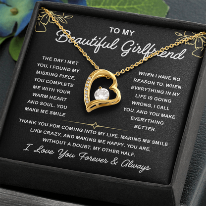Necklace from Boyfriend, Seeing Your Girlfriend Wear It Makes Her Glow Inside and Out