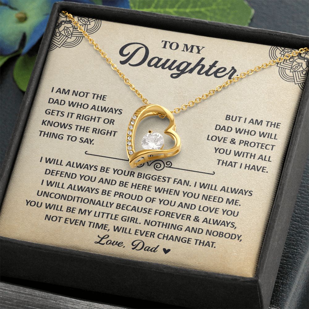 Daughter Necklace From Mom, 925 Sterling Silver Necklace