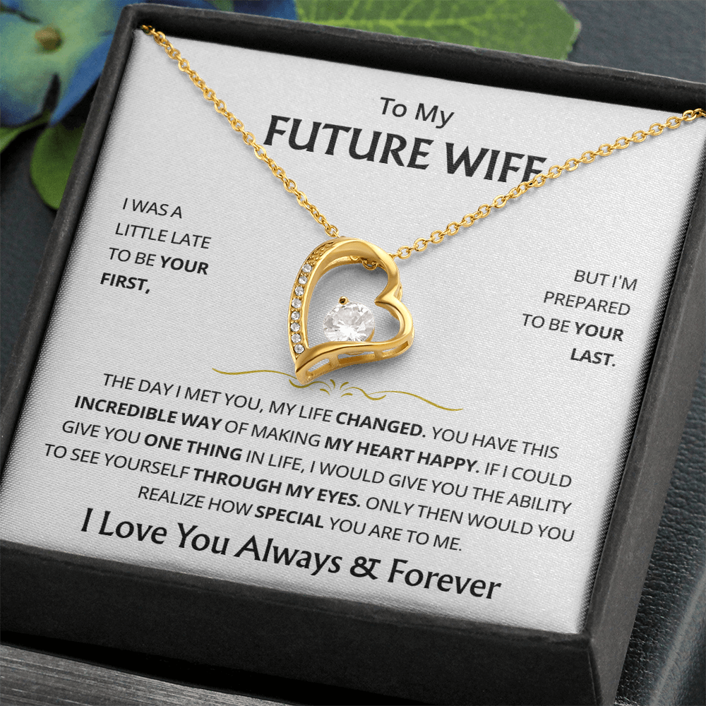 Necklace for Future wife, Forever Love Necklace